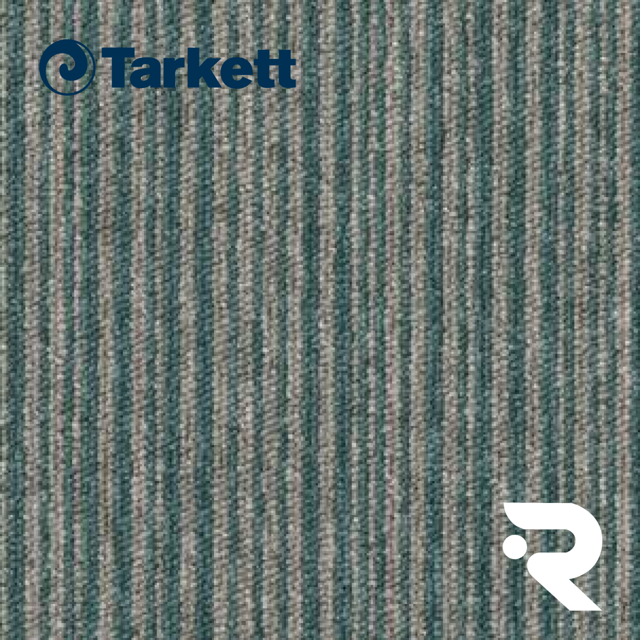 🐈 Килимова плитка Tarkett | Essence Stripe AA91 8162 | Essence Stripe | 500 х 500 мм