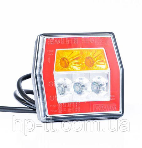 Ліхтар задній 3-функціональний Fristom FT-121 LED, фото 1