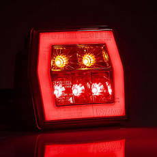 Ліхтар задній 3-функціональний Fristom FT-121 LED, фото 5