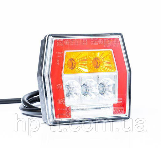 Ліхтар задній 4-функціональний Fristom FT-121 T LED, фото 1