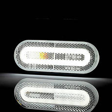 Ліхтар габаритний Fristom FT-072 B LED білий з відображувачем, фото 5