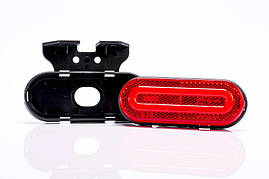 Ліхтар габаритний Fristom FT-072 C LED червоний з відбивачем і проводом, фото 3