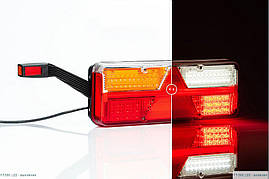 Ліхтар задній Fristom KINGPOINT лівий 12-36 В 6-функціональний FT-500-135 LED, фото 3