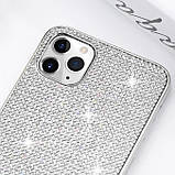 Силіконовий чохол з камінням для Huawei Y7 2019/Y7 Prime 2019 (DUB-LX3 / DUB-L23 / DUB-LX1), фото 4