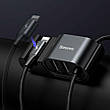 Кабель для зарядки телефона/ смартфона Baseus USB - Lightning 1.5 м 2 А Чорний (CALHZ-01), фото 11