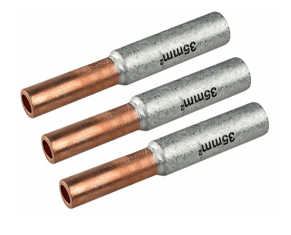 Гільза сполучна мідно-алюмінієва 25/35мм2, GTL-35, ДМА 25/35, АСКО-УКРЕМ, фото 1