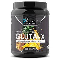 Аминокислота Powerful Progress Gluta-X, 500 грамм Ананас