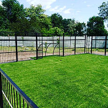 Укладка искусственной травы для панакорта. Харьков ул. Молочная 11 5