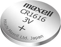 Литиевая батарейка Japan Maxell СARD "таблетка" CR1616 5шт/уп