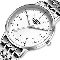 Чоловічі наручні годинники кварцові Lige West, фото 2