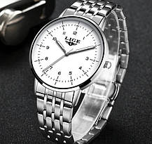 Чоловічі наручні годинники кварцові Lige West, фото 4