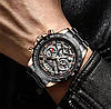 Мужские наручные часы кварцевые Lige Mentor, фото 8