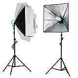 Набір постійного світла Visico Mikrosat FL-EB6060-2 Double Kit, фото 3