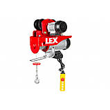 Тельфер з кареткою LEX LXEH600TW з пультом дистанційного керування, фото 5