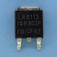 MOSFET N-канал 30В 94А 0.06Ом IR IRLR8113 DPAK