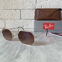 Сонцезахисні окуляри RAY BAN 3556 OCTAGONAL коричневий