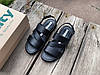 Чоловічі шкіряні сандалі босоніжки Affinity на липучці, фото 6