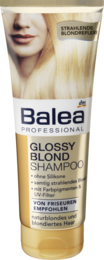 Професійний шампунь Сяючі локони для світлого волосся Balea Professional Glossy Blond 250 мл.