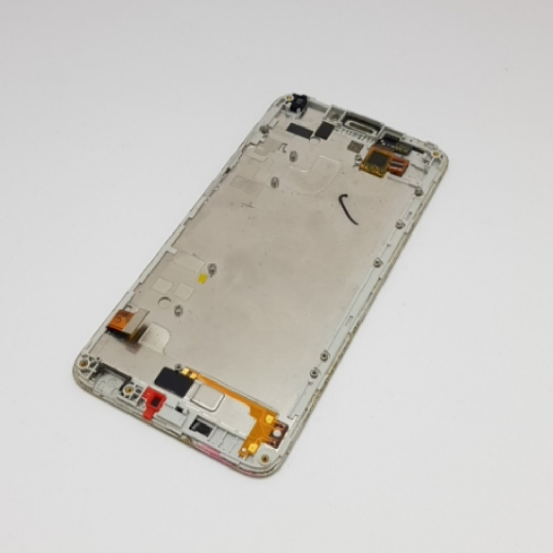 С Дефектом. Дисплей Huawei Ascend G630U10 Модуль Белый Сервисный