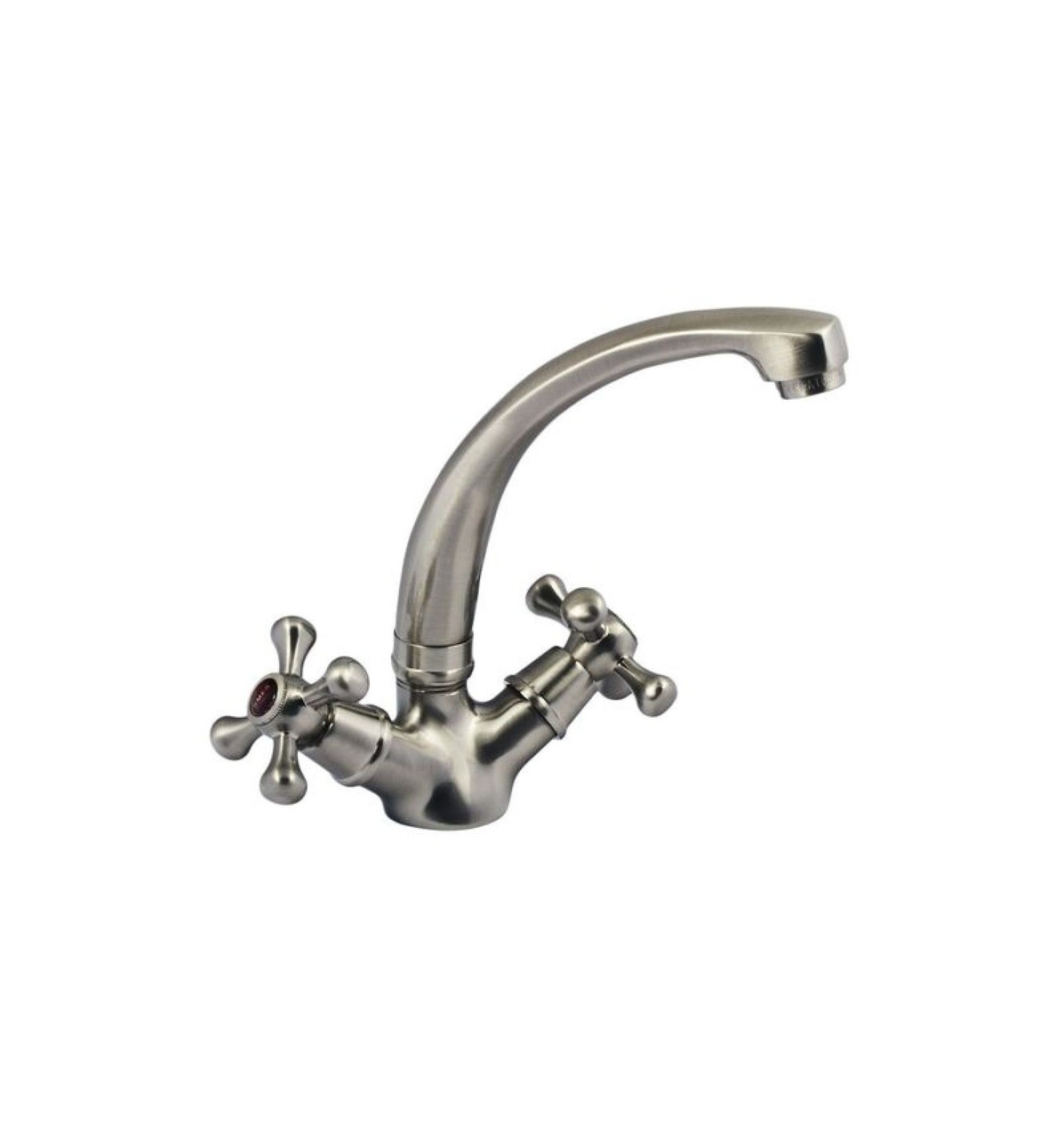 Змішувач для умивальника 272 Smes Нержавійка Euro Product