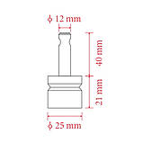 Адаптер-перехідник NTECH-GEO AC-3M (5/8"-Leica), фото 6