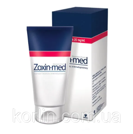 Zoxin-Med 20 mg/ ml Зоксин-Мед 20 мг/мл Лікувальний Шампунь Від лупи 100 мл Aflofarm Польща Доставка з ЄС