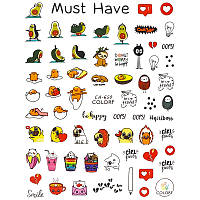 Стикери для нігтів CA-650