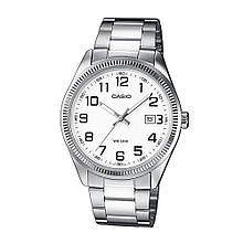 Мужские оригинальные часы Casio MTP-1302PD-7BVEF Silver-White