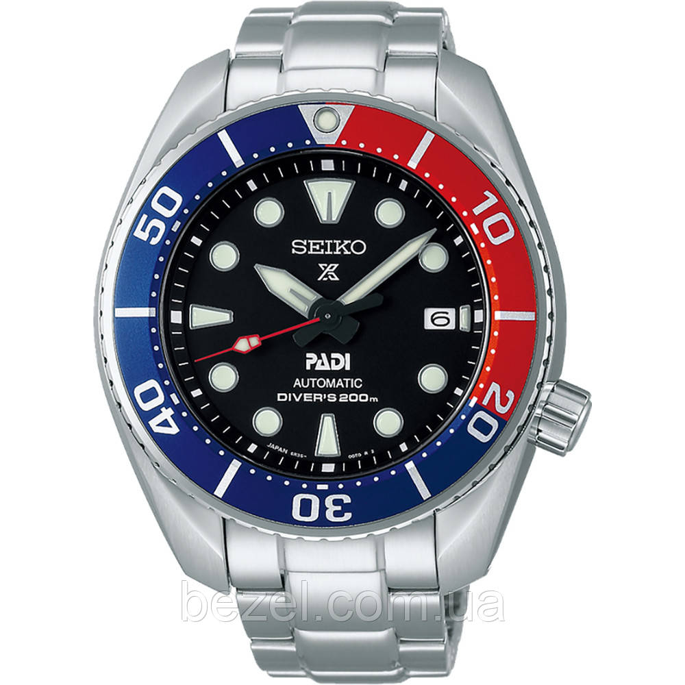 Чоловічий годинник Seiko Prospex SPB181J1 SUMO Automatic PADI Sapphire JAPAN
