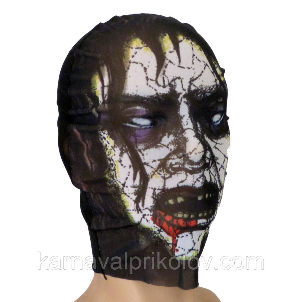 Маска чулок Зомби с фиолетовыми глазами - фото 1 - id-p592175760