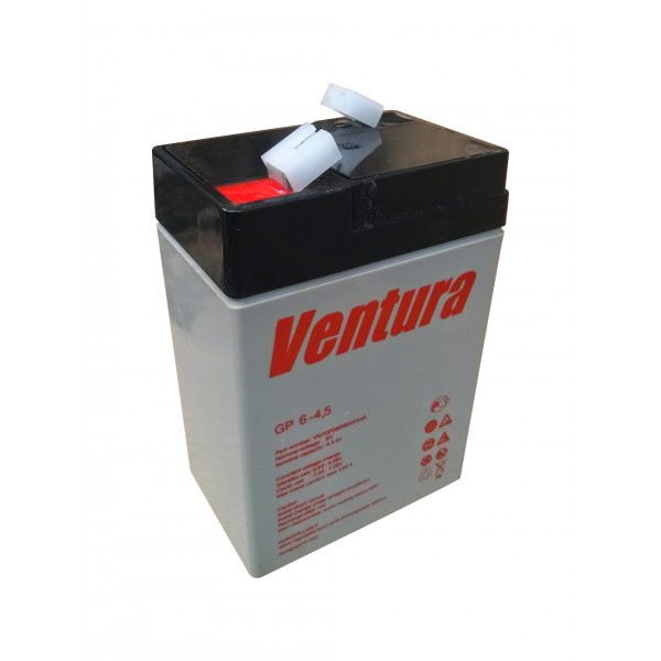 Акумулятор Ventura 6V 4.5 Ah для дитячого електромобіля, машинки, мотоцикла, квадрациклу, трицикла.