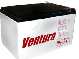 Акумулятор Ventura 12V 12Ah для ехолота Garmin Lowrance Humminbird Phiradar, Naki, Lucky, Raym