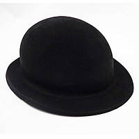 Капелюх дитячий Котелок флок (чорний)