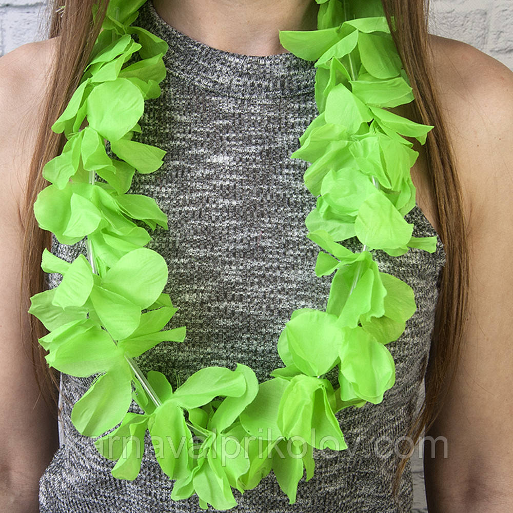 Гавайські леї Орхідеї (зелені)