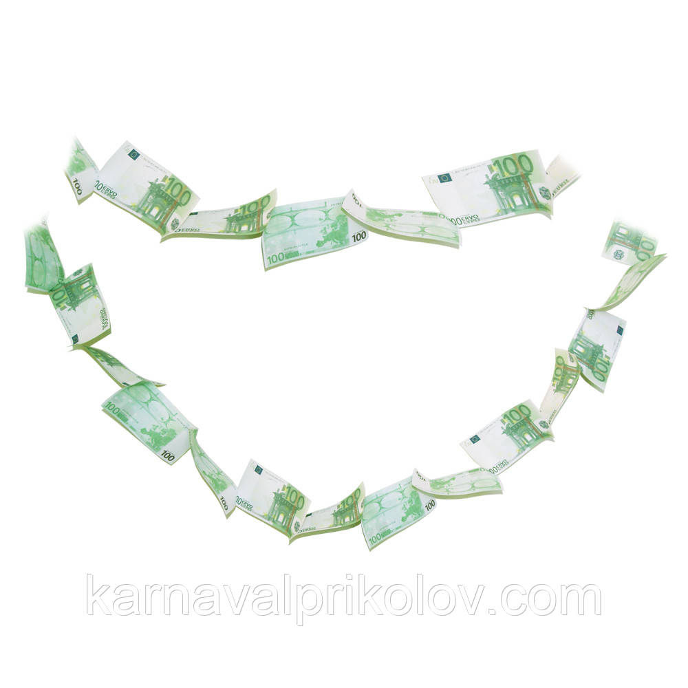 Грошова гірлянда Євро