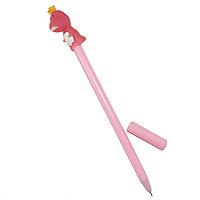 Ручка шариковая Динозаврик (розовый) сувенир