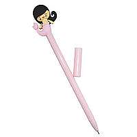 Ручка шариковая Русалочка (розовая) сувенир