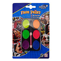 Грим палітра (6 кольорів)