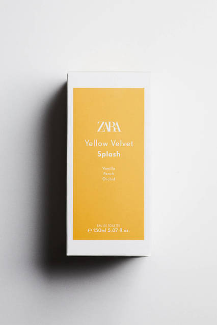 Туалетная вода для женщин ZARA Yellow Velvet Splash, цена: 726