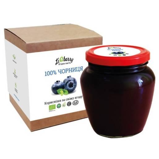 Черничная паста LiQberry диетическая добавка 550 г - фото 1 - id-p1444784968