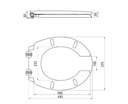 Сидіння для унітазу Deante Vital CDV 6DOZ, фото 2