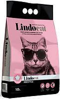 Lindocat Soaply Clean & Fresh Бентонитовый наполнитель ароматом с детская присыпка ( мелкая гранула) 10 л