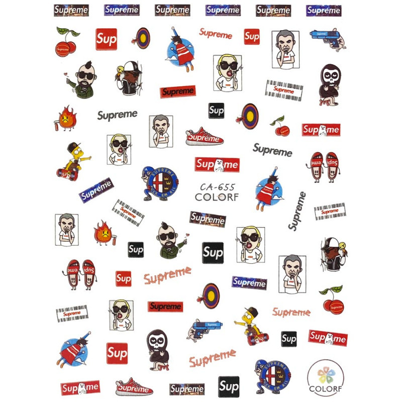 Стикери для нігтів CA-655, фото 1