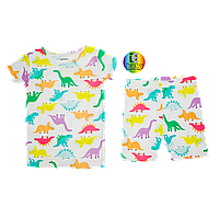 Пижама CARTERS с шортами динозавры 24M