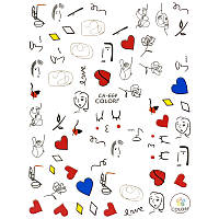 Стікери для нігтів СА-664