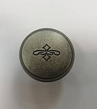 Ручка меблева кнопка GIFF 8/167 античне залізо, фото 3