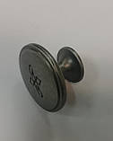Ручка меблева кнопка GIFF 8/167 античне залізо, фото 2