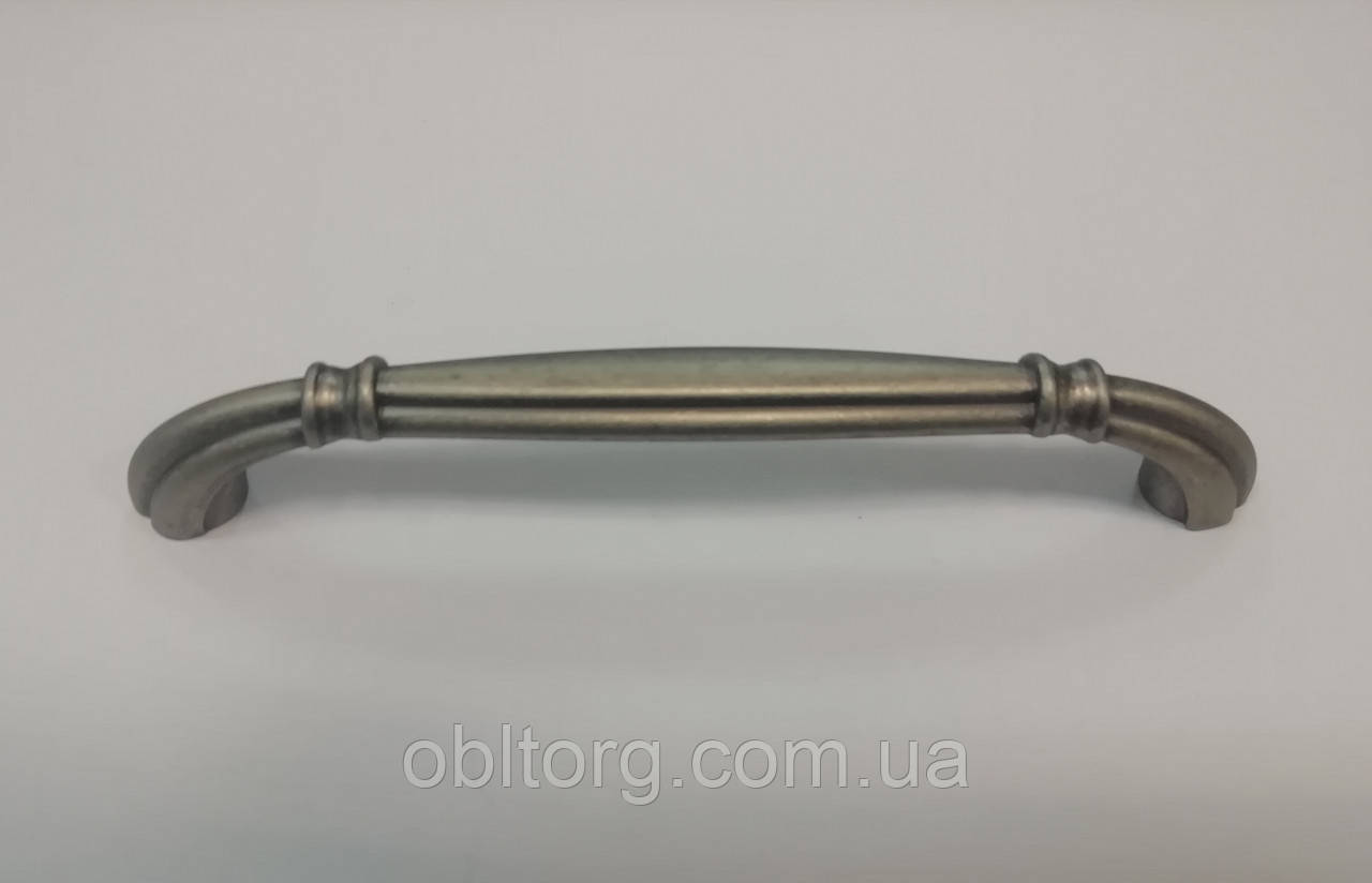 Ручка меблева скоба GIFF 8/165/128 античне залізо, фото 1