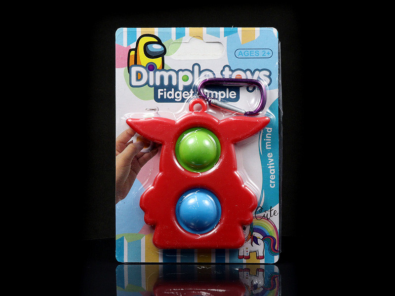 Іграшка антистрес Малюк Йода Simple Dimple UKR-202 600шт 9012