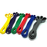 Гумова петля для тренувань PowerPlay 4115 Level 4 (14-39 кг) Червона, фото 10